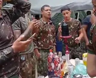 Exército investiga festa com pagode, cerveja e narguilé em batalhão