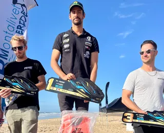 Piloto baiano conquista duas medalhas em circuito de Motosurf