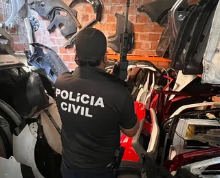 Polícia Civil desativa dois desmanches de veículos em Salvador