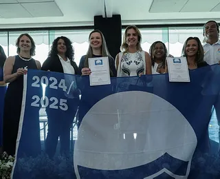 Praias baianas recebem Selo Bandeira Azul 2024