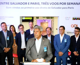 Salvador é "porta de entrada" internacional com novo voo, diz Jerônimo