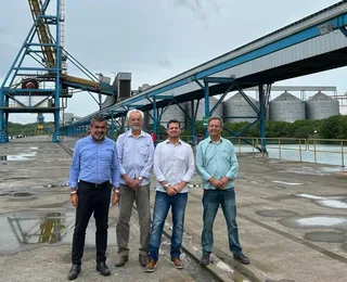 Secretário do Planejamento visita Terminal Portuário Cotegipe