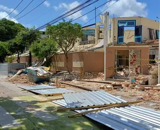 Sedur embarga obra de escola após desabamento com feridos