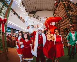 Tirolesa indoor e atrações infantis são destaques do Natal em shopping