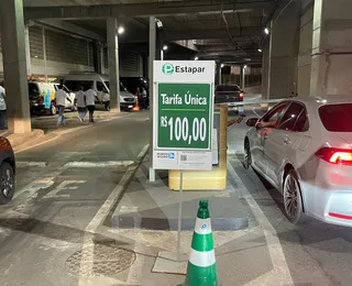 Torcedores pagam R$100 para estacionar na Fonte Nova em jogo do Brasil