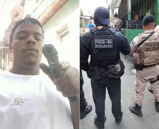 Traficante do CV que exibia armas é preso no Nordeste de Amaralina