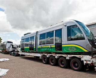 Trens do VLT de Salvador saem do Mato Grosso nesta terça