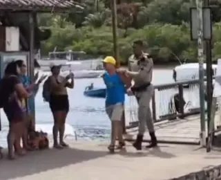 Turista Israelense é preso por injúria racial em Boipeba