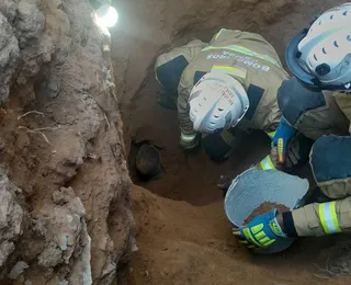 Agora: trabalhador cai em buraco e fica soterrado em obra na Suburbana