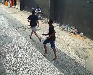 Vídeo: tiroteio no centro de Feira deixa um morto e dois feridos