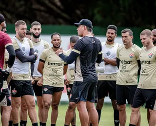 Vitória intensifica preparação para enfrentar o Criciúma fora de casa