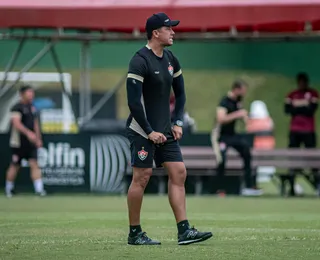 Vitória intensifica treino tático visando duelo contra o Bragantino