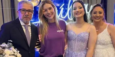 Look de Virginia para festa de 15 anos chama a atenção da web - Imagem