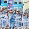 Afoxé Filhos de Gandhy celebra 76 anos com show no Pelourinho - Imagem