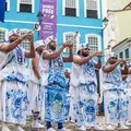 Afoxé Filhos de Gandhy celebra 76 anos com show no Pelourinho imagem