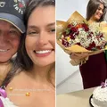 Amado Batista surpreende namorada 50 anos mais jovem em aniversário imagem