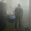 Após incêndio, hospital com 76 pacientes é evacuado imagem