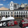 Após incêndio, paço da Câmara de Salvador é interditado imagem