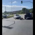 Batida entre quatro carros e uma moto deixa feridos na Via Regional imagem