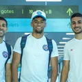Em casa: Trio do Bahia reencontra cidade natal em jogo da Libertadores imagem