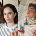 Internada, filha de Juliano Cazarré tem batimento cardíaco irregular imagem