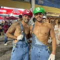 Mario e Luigi' caem na folia no Carnaval de Salvador: "Repaginada" imagem