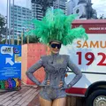“Me sinto honrada”, diz Gilmelândia ao participar da abertura do Carnaval imagem