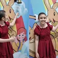Menina de 12 anos celebra fim do tratamento contra câncer; assista imagem