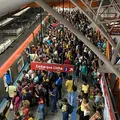 Metrô apresenta falha no sistema e gera tumulto em estações imagem