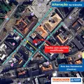 Trânsito será modificado no Centro a partir desta sexta imagem