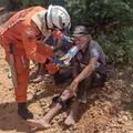 VÍDEO: Bombeiros resgatam idoso de 90 anos desaparecido em Casa Nova imagem