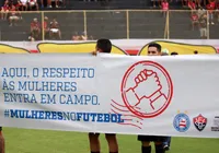 Ação no Ba-Vi 500 busca combater violência contra a mulher; entenda imagem