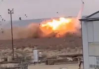 Antes de cair, avião comercial fez desvio de rota