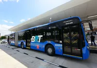 BRT de Salvador recebe dois ônibus articulados com capacidade ampliada imagem