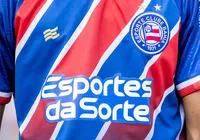 Bahia anuncia rescisão com Esportes da Sorte, patrocinador máster