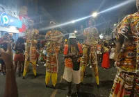 Bloco Erê encanta as ruas da Liberdade neste domingo de Carnaval