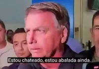 Bolsonaro chora por não ir à posse de Trump: “Estou chateado”