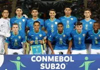 Brasil vence Colômbia no Sul-Americano Sub20