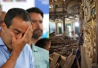 Bruno Reis lamenta desabamento de teto da igreja do Pelourinho imagem