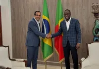 Bruno discute revitalização da Casa do Benin em reunião com ministro