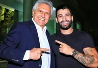 Gusttavo Lima confirma presença em lançamento da candidatura de Caiado imagem