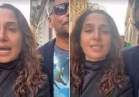Camila Pitanga tenta deixar Paris com namorado após ameaça de bomba imagem