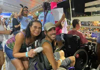 Carnaval para todos! Camarote acessível é exaltado por idosos e PcDs imagem