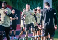 Com Edu e William Oliveira, Vitória inicia preparação para o Ba-Vi imagem