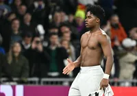 Com gols de Endrick e Vini, Real Madrid vai às quartas da Copa do Rei imagem