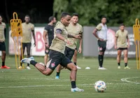 Com tático, Vitória inicia preparação para pegar a Juazeirense