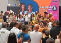 Conceição do Jacuípe: A TARDE Educação marca presença em inauguração de escola