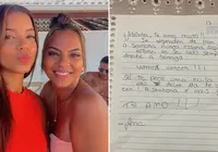 Dia antes morrer, esposa de Flavinho recebeu carta da filha