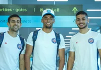 Em casa: Trio do Bahia reencontra cidade natal em jogo da Libertadores imagem