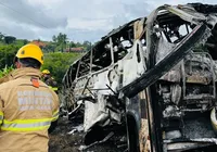 Lista com nome de passageiros que estavam em ônibus em MG é divulgada